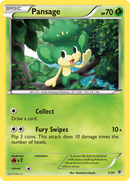 Pansage (2/39) [XY: Kalos Starter Set] - Destination Retro