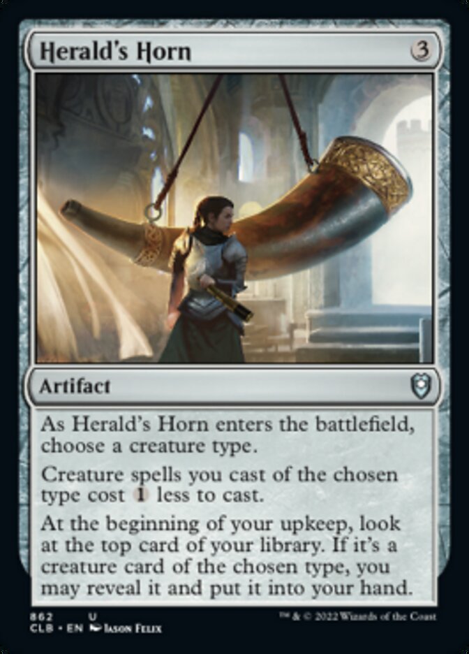 Herald's Horn [Commander Legends: Battle for Baldur's Gate] - Destination Retro