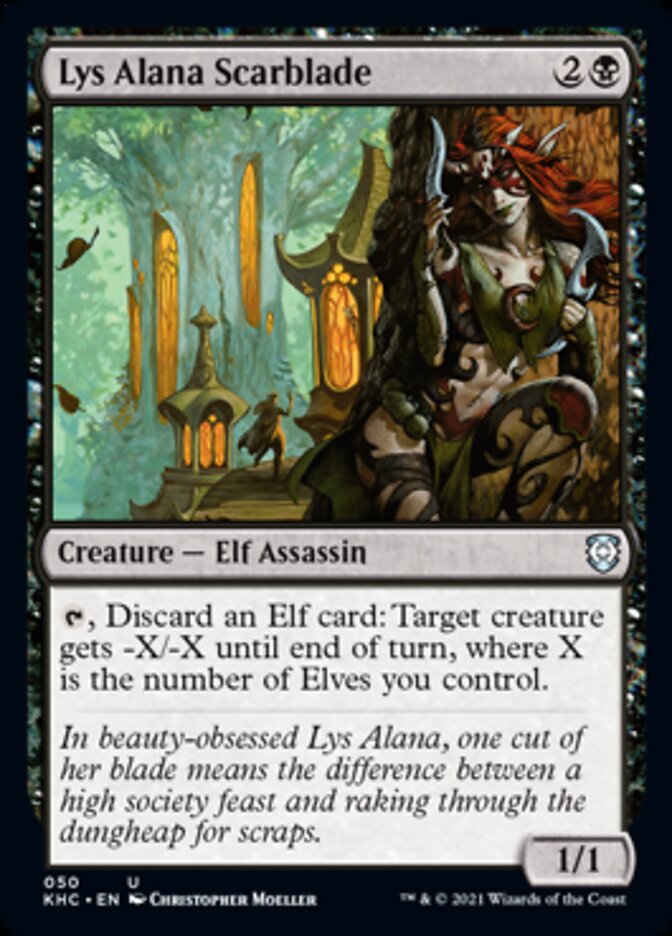 Lys Alana Scarblade [Kaldheim Commander] - Destination Retro