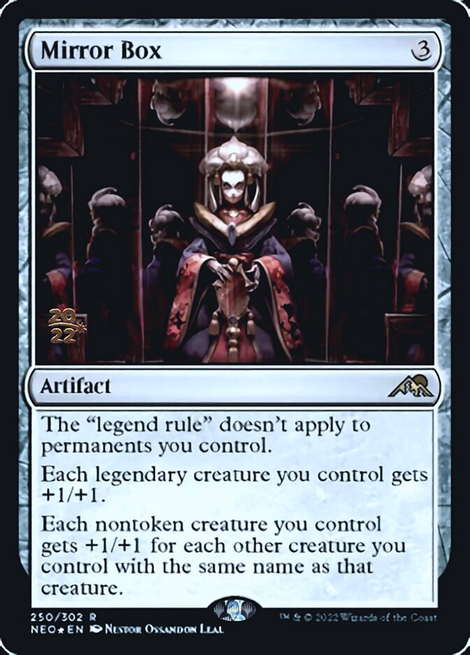 Mirror Box [Kamigawa: Neon Dynasty Prerelease Promos] - Destination Retro