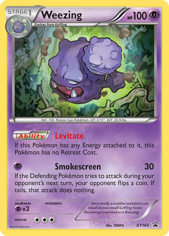 Weezing (XY163) [XY: Black Star Promos] - Destination Retro