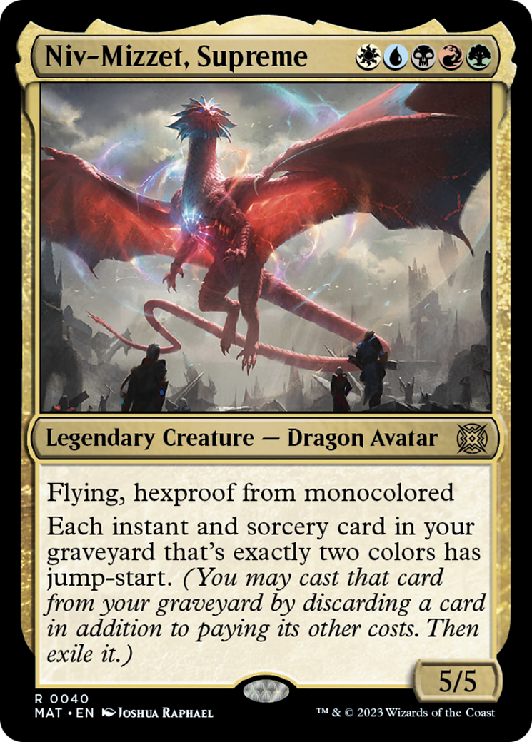 Niv-Mizzet, Supreme [March of the Machine: The Aftermath] - Destination Retro