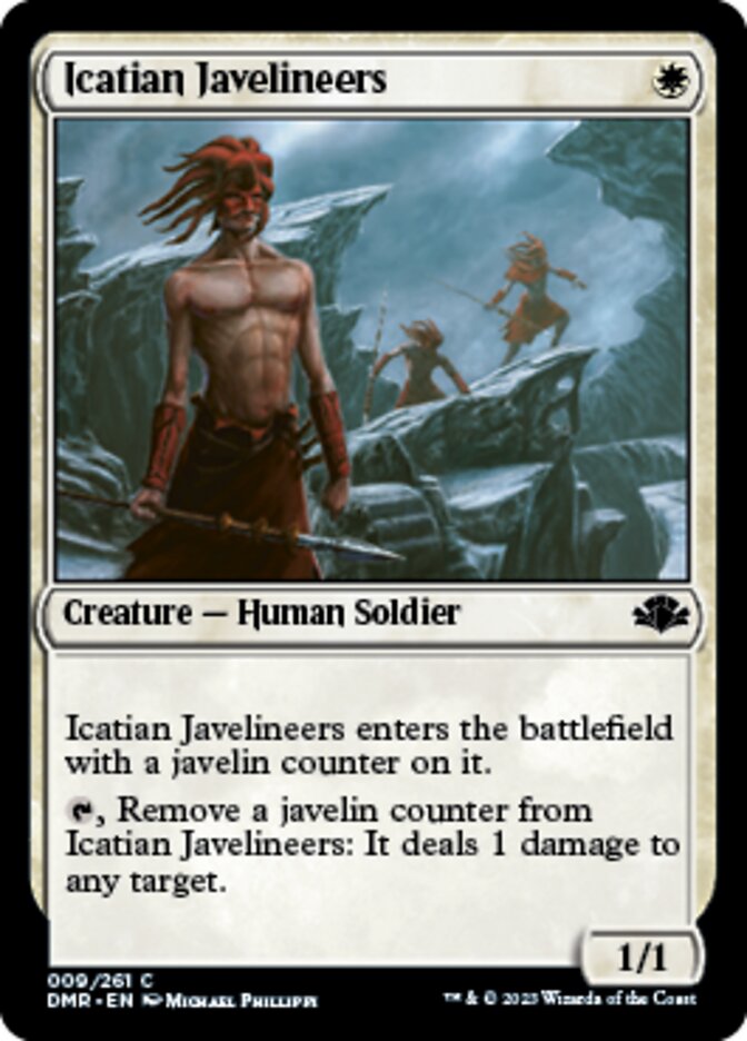 Icatian Javelineers [Dominaria Remastered] - Destination Retro