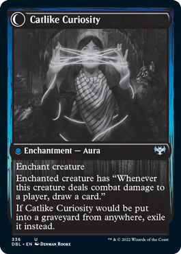 Mischievous Catgeist // Catlike Curiosity [Innistrad: Double Feature] - Destination Retro