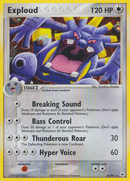 Exploud (6/101) [EX: Hidden Legends] - Destination Retro