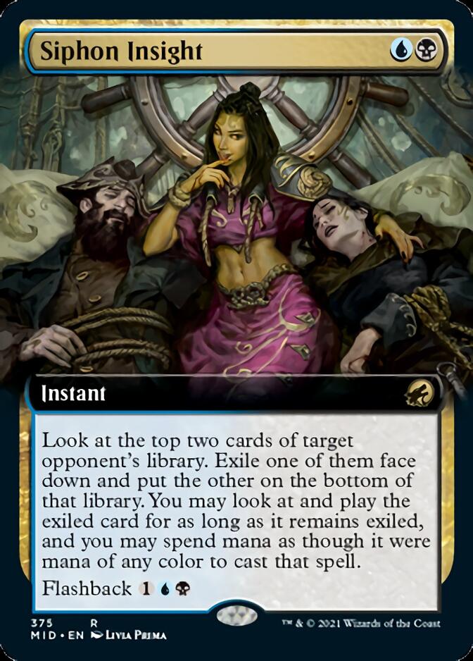 Siphon Insight (Extended) [Innistrad: Midnight Hunt] - Destination Retro