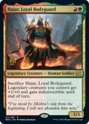 Hajar, Loyal Bodyguard [The Brothers' War: Prerelease Promos] - Destination Retro