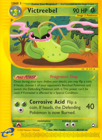 Victreebel (42/147) [Aquapolis] - Destination Retro