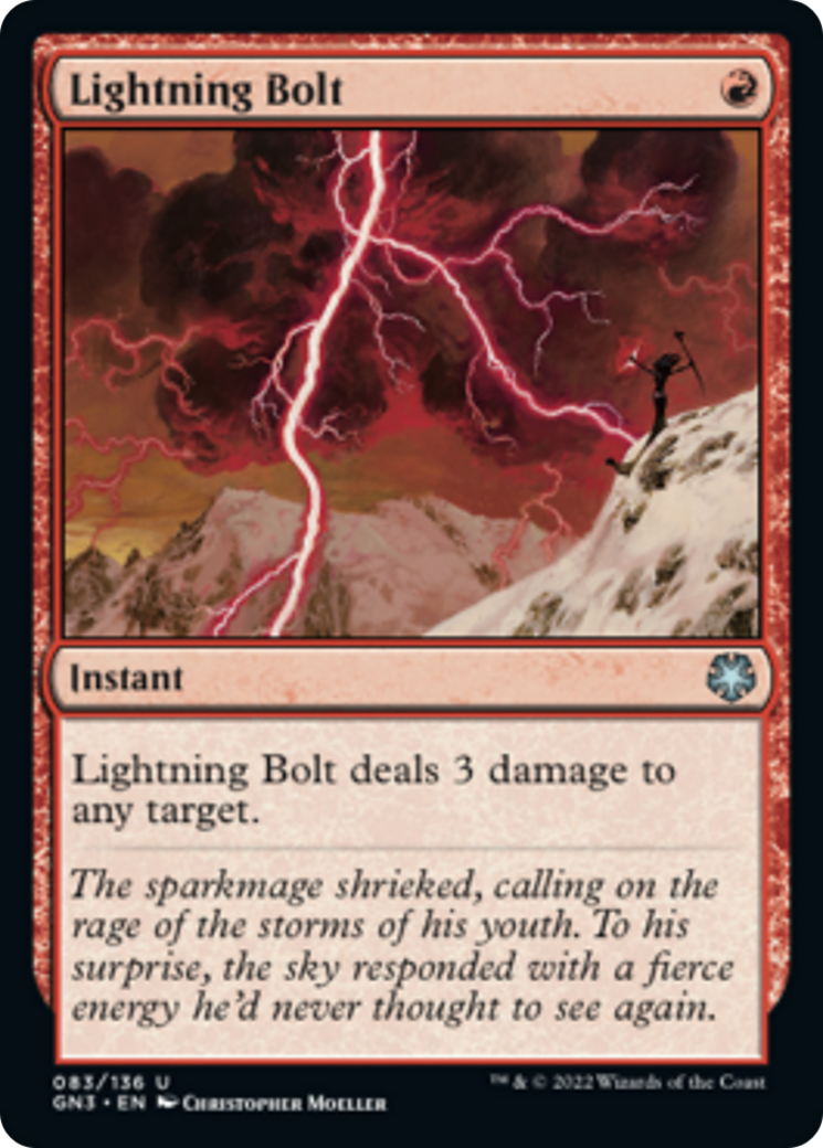 Lightning Bolt [Game Night: Free-for-All] - Destination Retro