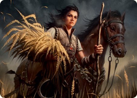 Ambitious Farmhand Art Card [Innistrad: Midnight Hunt Art Series] - Destination Retro