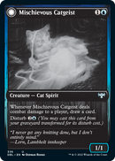 Mischievous Catgeist // Catlike Curiosity [Innistrad: Double Feature] - Destination Retro