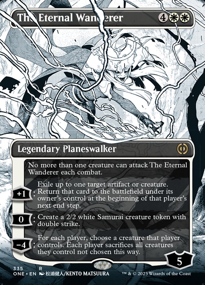 The Eternal Wanderer (Borderless Manga) [Phyrexia: All Will Be One] - Destination Retro