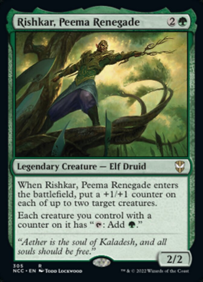 Rishkar, Peema Renegade [Streets of New Capenna Commander] - Destination Retro