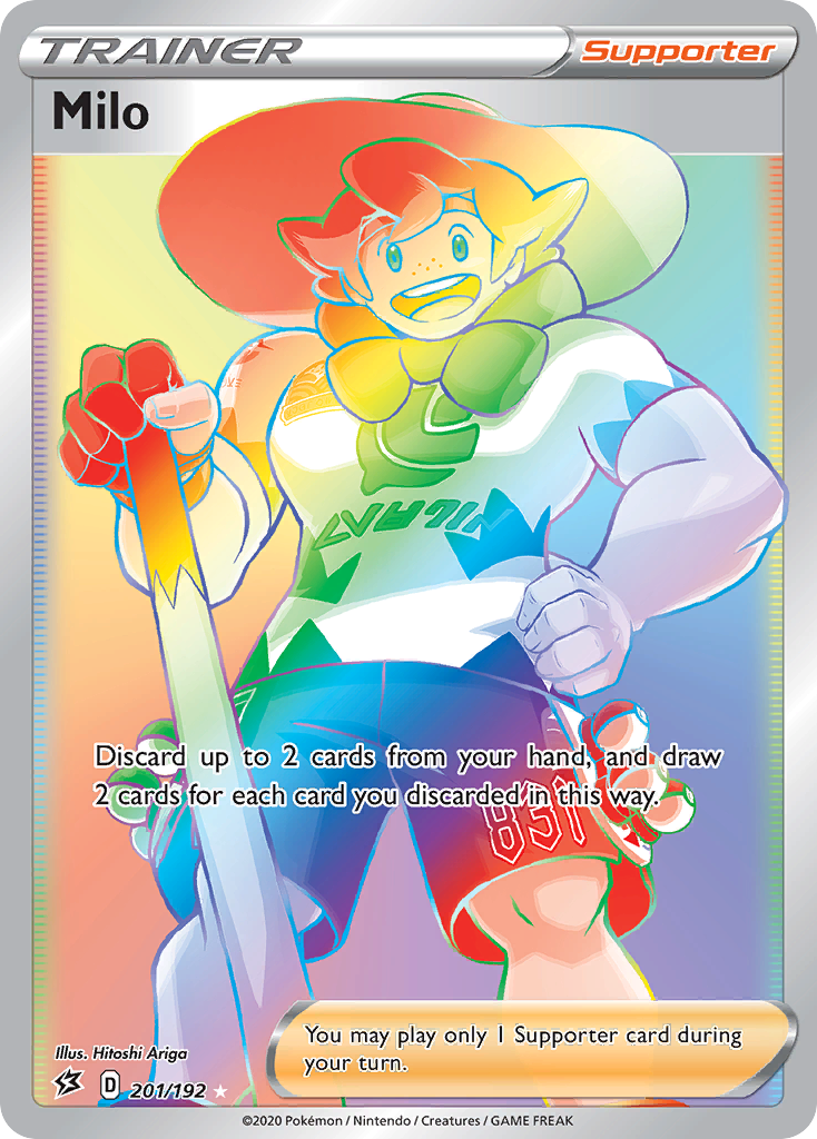 Milo (201/192) [Sword & Shield: Rebel Clash] - Destination Retro