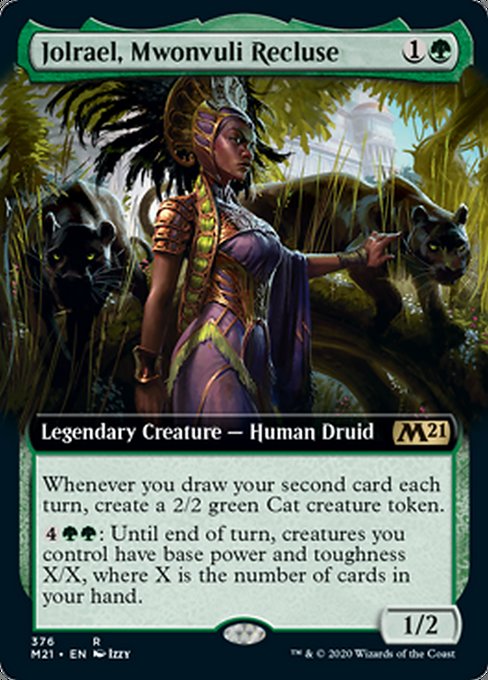 Jolrael, Mwonvuli Recluse (Extended Art) [Core Set 2021] - Destination Retro