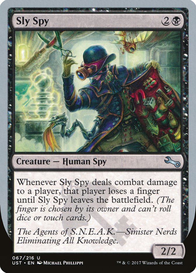 Sly Spy ("Sinister Nerds Eliminating All Knowledge") [Unstable] - Destination Retro