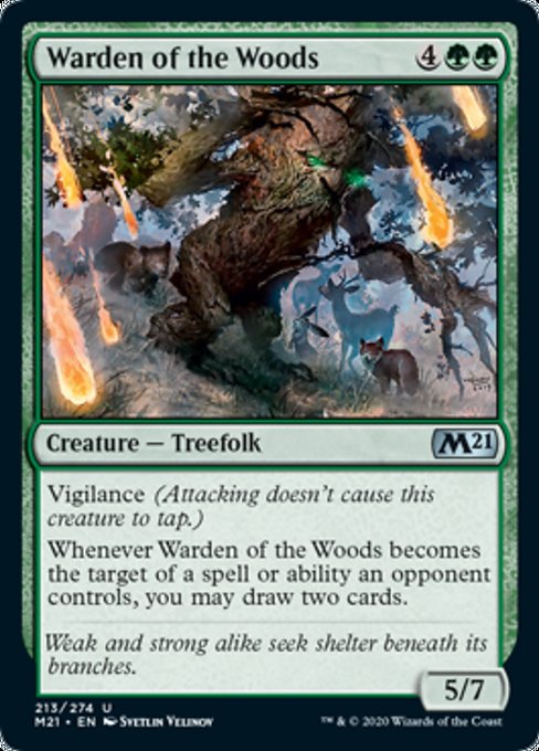 Warden of the Woods [Core Set 2021] - Destination Retro