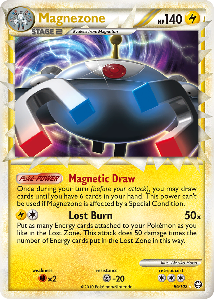 Magnezone (96/102) [HeartGold & SoulSilver: Triumphant] - Destination Retro