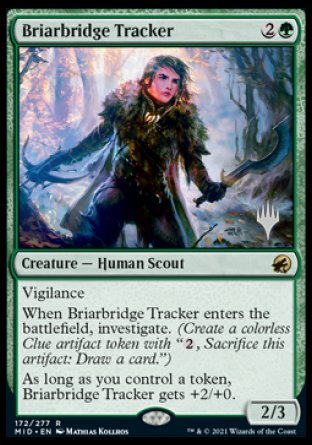 Briarbridge Tracker (Promo Pack) [Innistrad: Midnight Hunt Promos] - Destination Retro