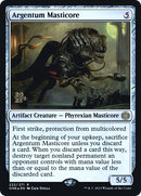 Argentum Masticore [Phyrexia: All Will Be One Prerelease Promos] - Destination Retro