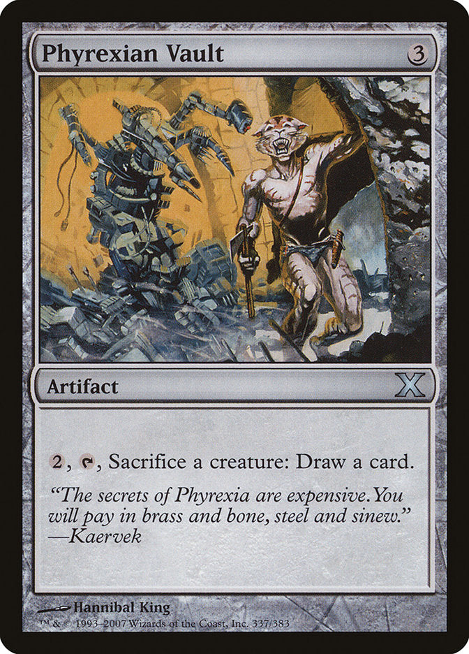 Phyrexian Vault [Tenth Edition] - Destination Retro