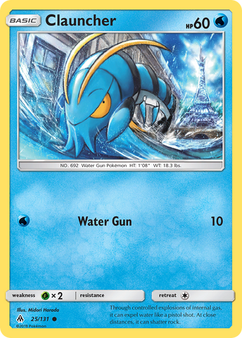 Clauncher (25/131) [Sun & Moon: Forbidden Light] - Destination Retro
