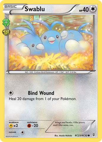 Swablu (RC23/RC32) [XY: Generations] - Destination Retro