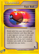 Fast Ball (124/144) [Skyridge] - Destination Retro