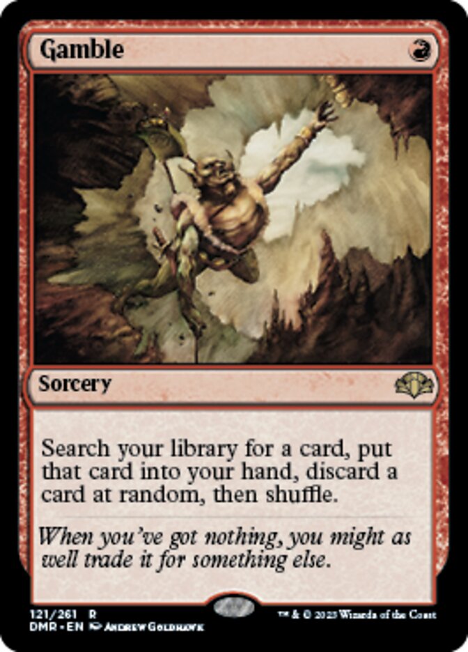 Gamble [Dominaria Remastered] - Destination Retro