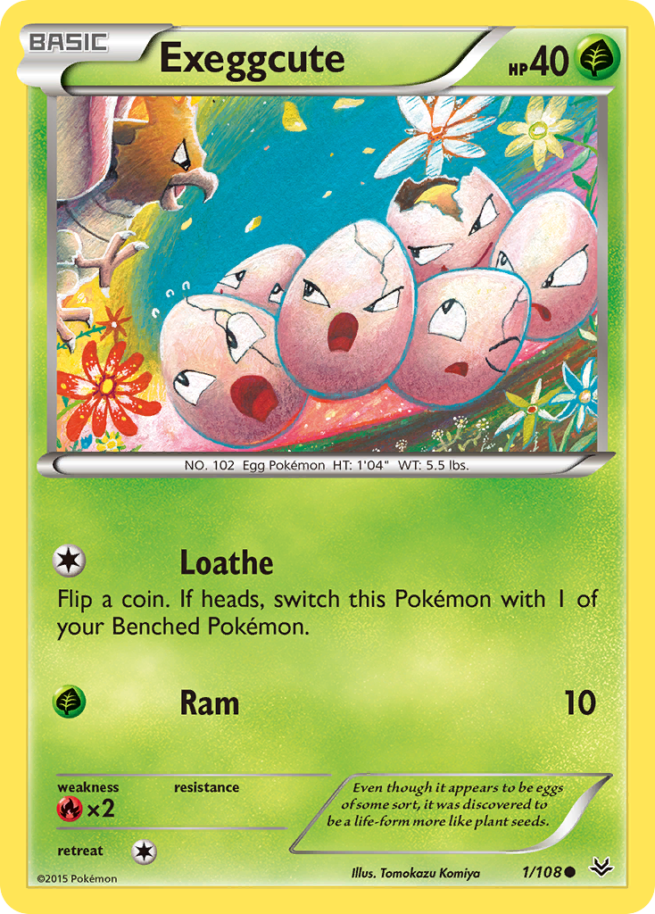 Exeggcute (1/108) [XY: Roaring Skies] - Destination Retro