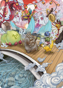 March of Otherworldly Light Art Card [Kamigawa: Neon Dynasty Art Series] - Destination Retro