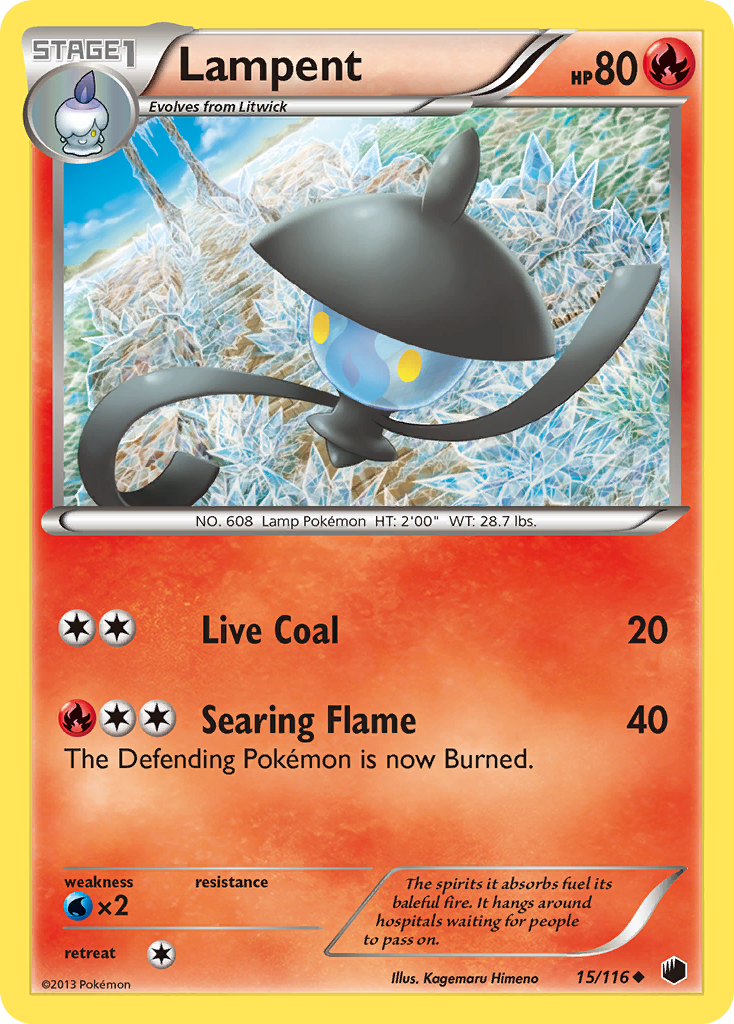 Lampent (15/116) [Black & White: Plasma Freeze] - Destination Retro