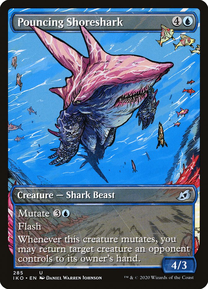 Pouncing Shoreshark (Showcase) [Ikoria: Lair of Behemoths] - Destination Retro