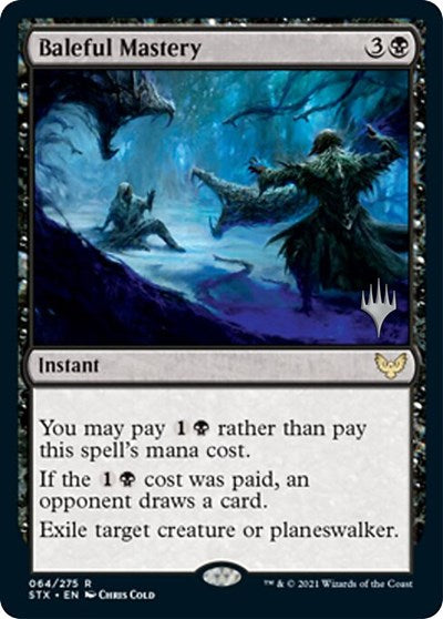 Baleful Mastery (Promo Pack) [Strixhaven: School of Mages Promos] - Destination Retro