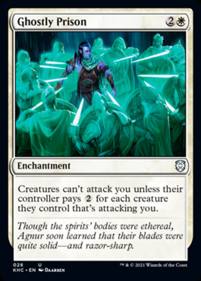 Ghostly Prison [Kaldheim Commander] - Destination Retro