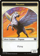 Kor Soldier // Pegasus Double-sided Token [Commander 2014 Tokens] - Destination Retro