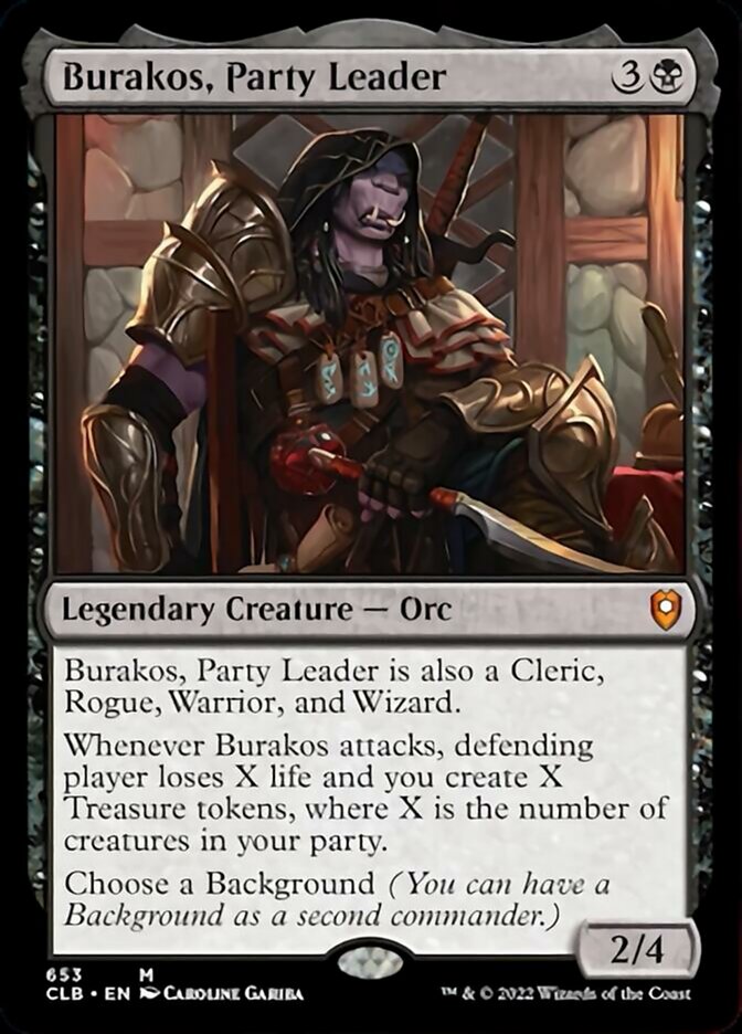 Burakos, Party Leader [Commander Legends: Battle for Baldur's Gate] - Destination Retro