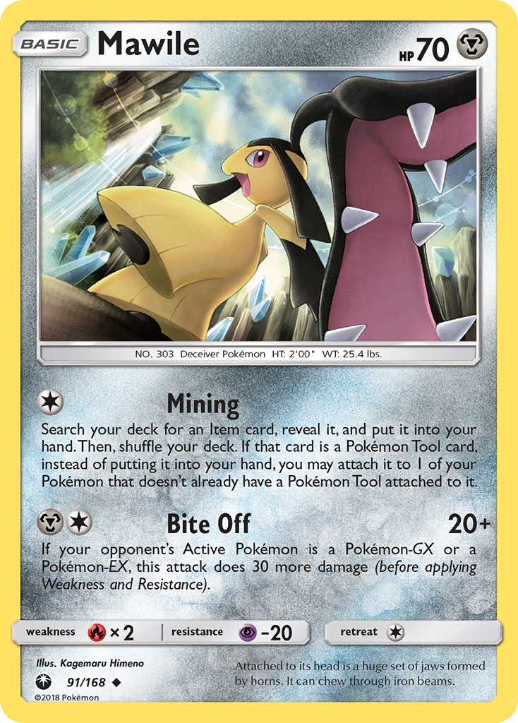 Mawile (91/168) [Sun & Moon: Celestial Storm] - Destination Retro