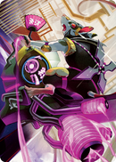 Nashi, Moon Sage's Scion Art Card [Kamigawa: Neon Dynasty Art Series] - Destination Retro