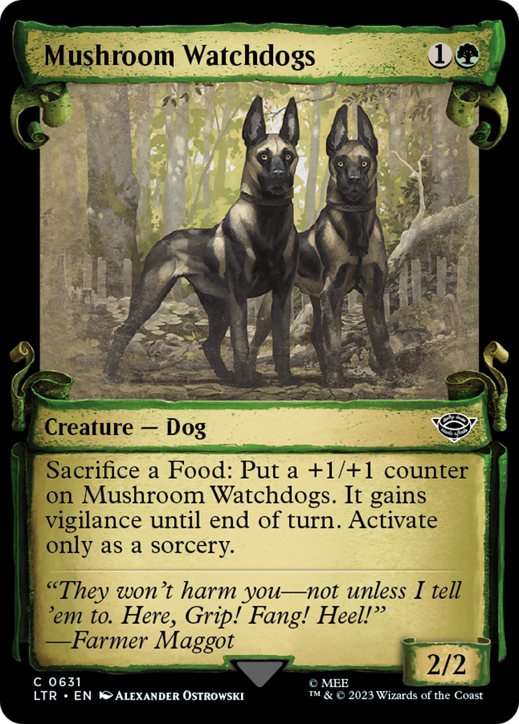 Mushroom Watchdogs [The Lord of the Rings: Tales of Middle-Earth Showcase Scrolls] - Destination Retro