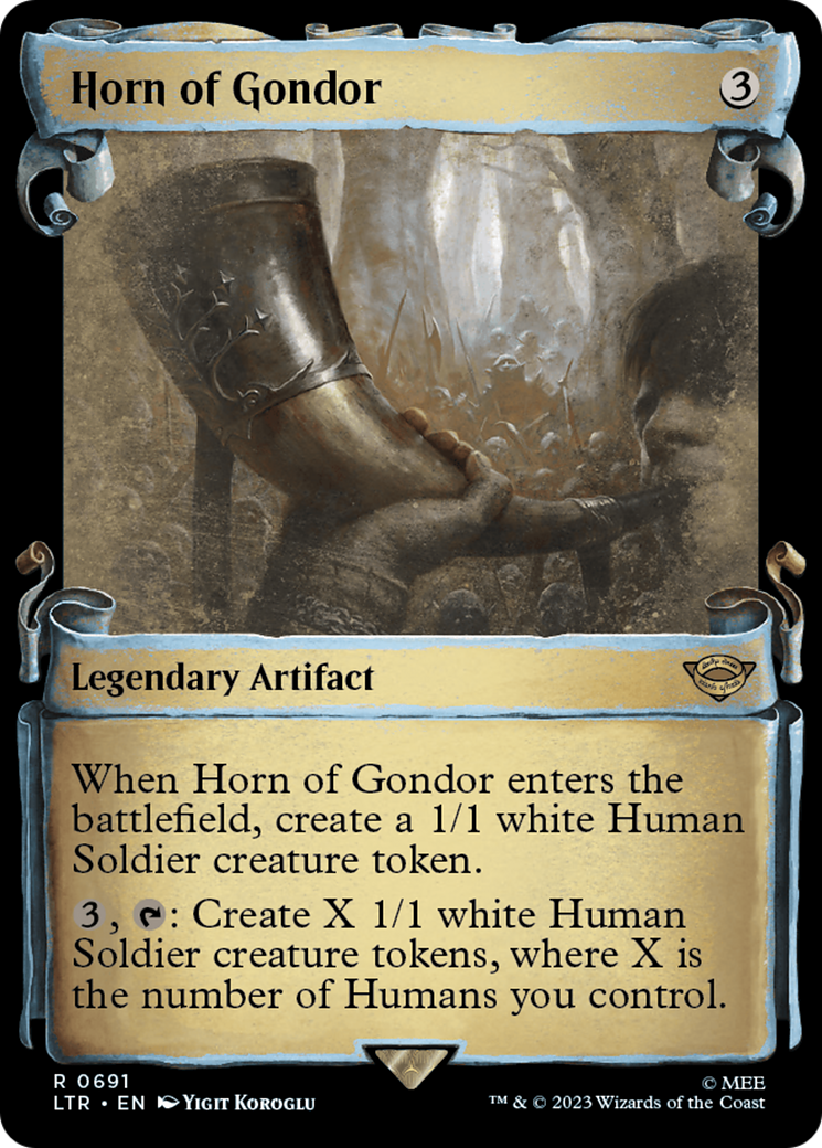 Horn of Gondor [The Lord of the Rings: Tales of Middle-Earth Showcase Scrolls] - Destination Retro
