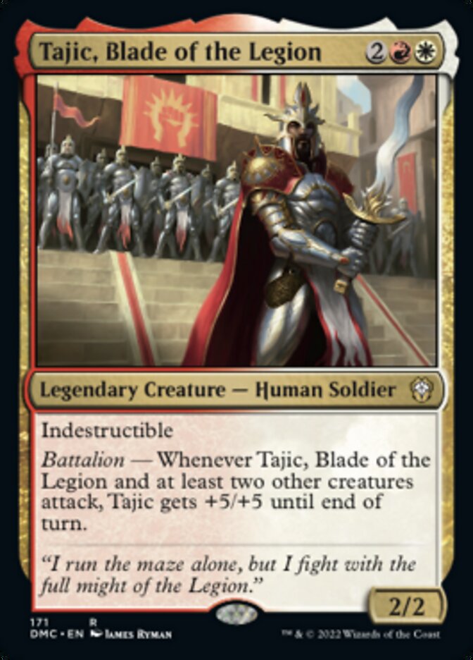 Tajic, Blade of the Legion [Dominaria United Commander] - Destination Retro