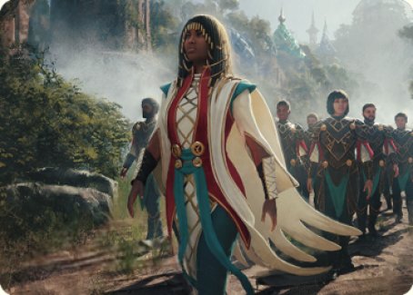 Queen Kayla bin-Kroog Art Card [The Brothers' War Art Series] - Destination Retro