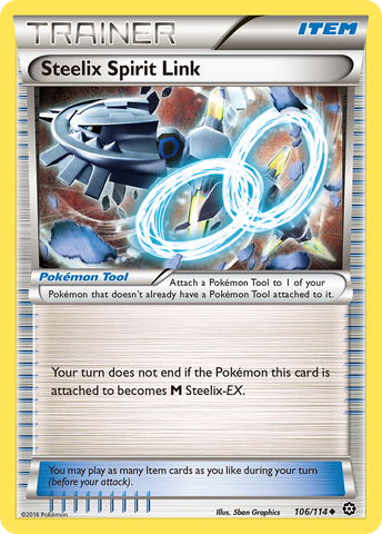 Steelix Spirit Link (106/114) [XY: Steam Siege] - Destination Retro