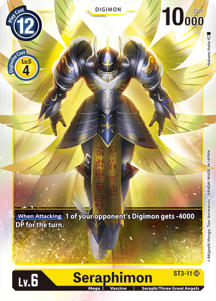 Seraphimon [ST3-11] [Starter Deck: Heaven's Yellow] - Destination Retro