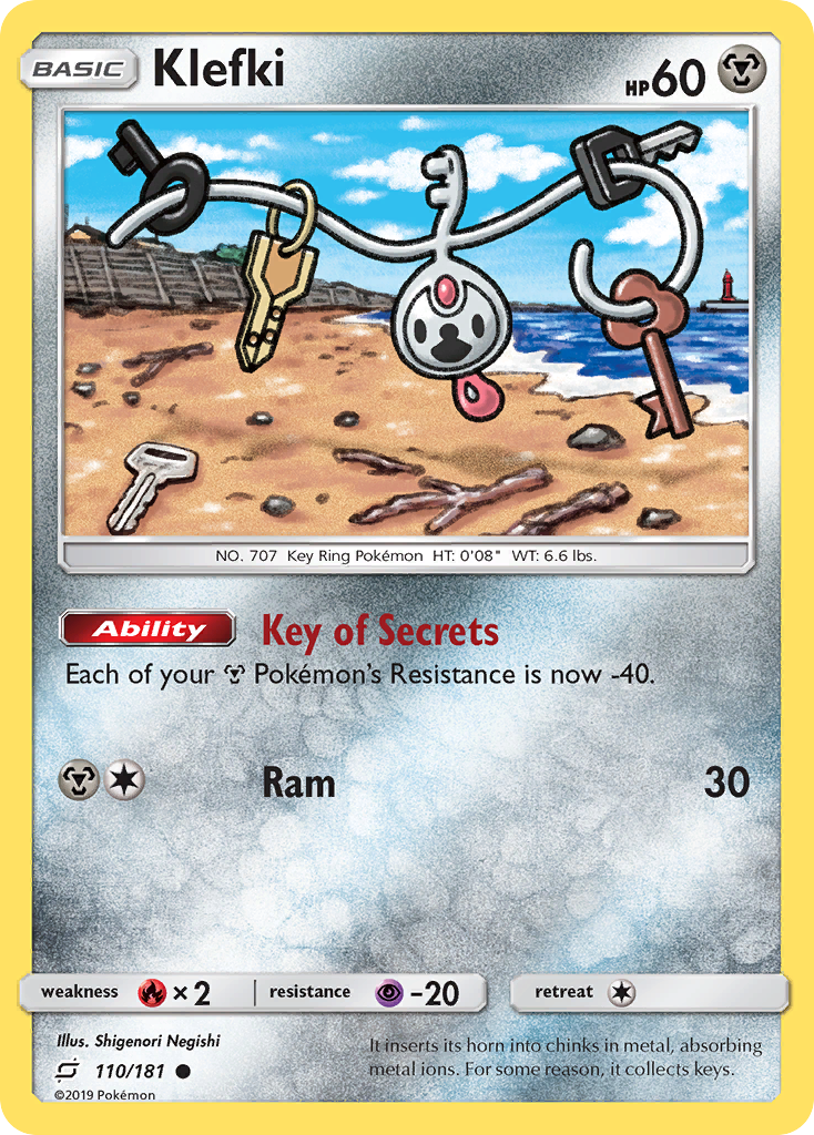 Klefki (110/181) [Sun & Moon: Team Up] - Destination Retro