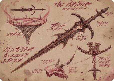 Blackblade Reforged Art Card [The Brothers' War Art Series] - Destination Retro