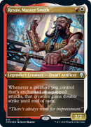 Reyav, Master Smith (Foil Etched) [Commander Legends] - Destination Retro