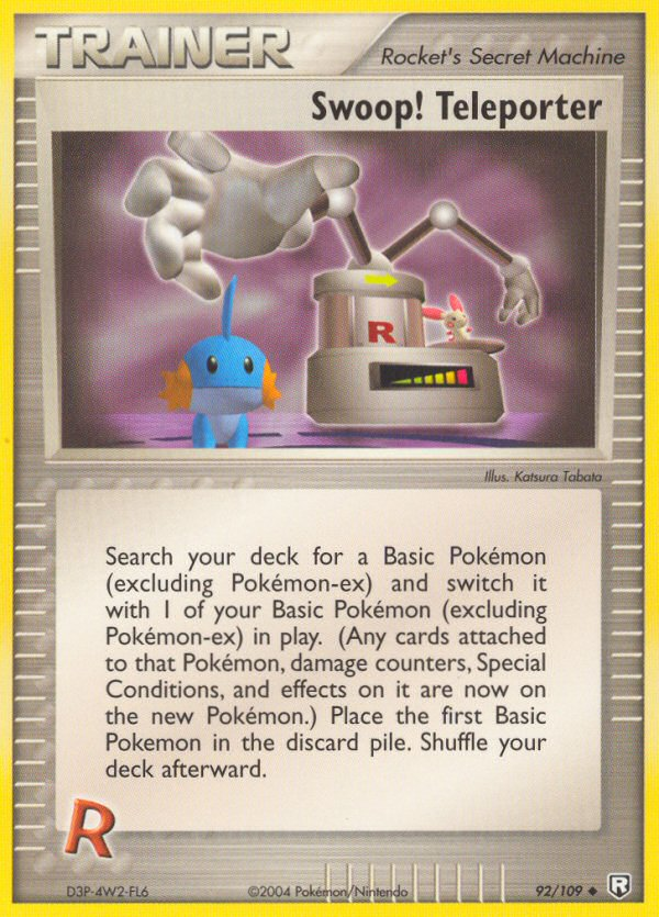 Swoop! Teleporter (92/109) [EX: Team Rocket Returns] - Destination Retro