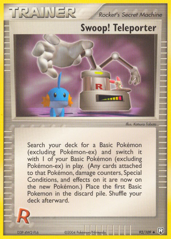 Swoop! Teleporter (92/109) [EX: Team Rocket Returns] - Destination Retro
